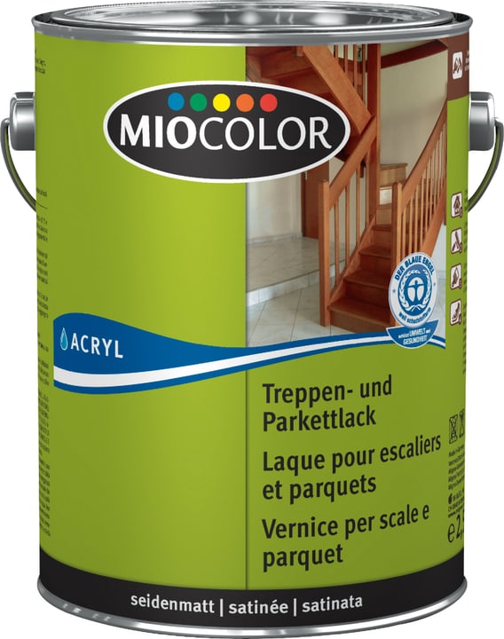 Image of Miocolor Treppen- und Parkettlack seidenmatt Farblos 2.5 l bei Do it + Garden von Migros