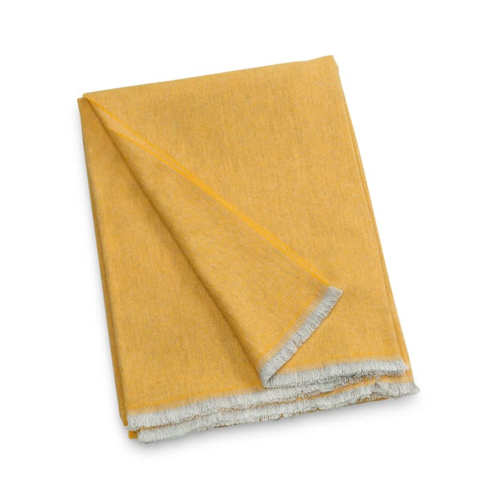 SILVER Plaid SILVER Plaid 378058800000 Couleur Jaune Dimensions L: 130.0 cm x H: 180.0 cm Photo no. 1