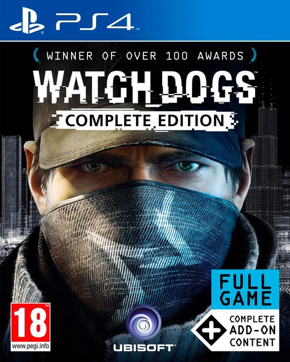 PS4 - Watch Dogs Complete Edition Box PS4 - Watch Dogs Complete Edition Box 785300120904 Photo no. 1