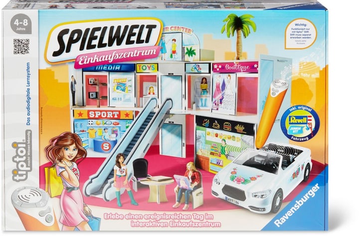 Ravensburger Tiptoi Spielwelt Einkaufszentrum (D) Tiptoi Spielwelt Einkaufszentrum (D) Ravensburger 74523569000016 Bild Nr. 1