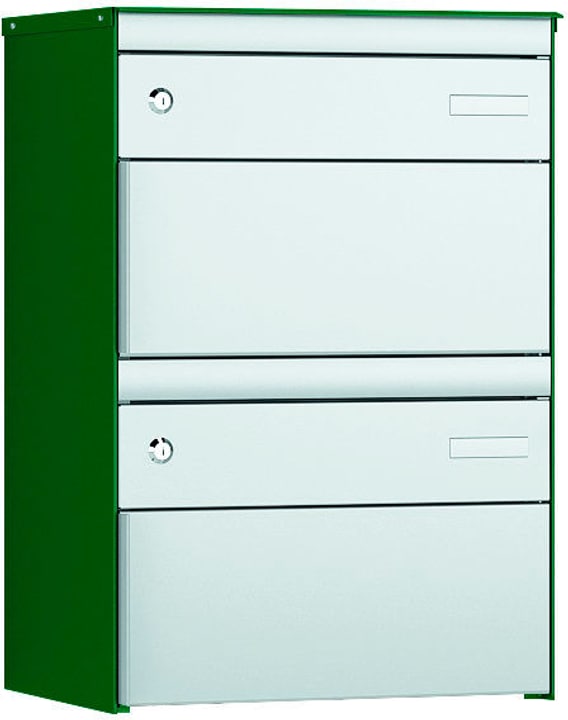 Image of Stebler 2er Gruppe s:box 13 Moosgrün/Weissalu Briefkasten bei Do it + Garden von Migros