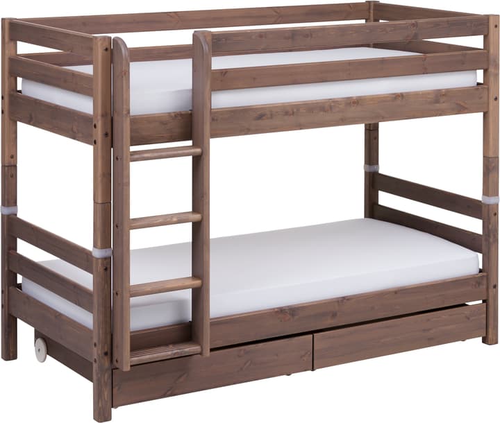 Flexa CLASSIC Lits superposés CLASSIC Lits superposés Flexa 404960900000 Dimensions L: 110.0 cm x P: 210.0 cm x H: 154.0 cm Couleur Terre Photo no. 1