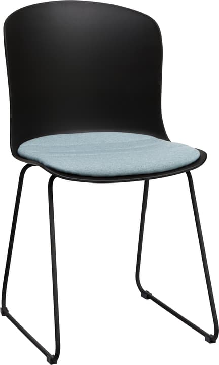 BRERA Stuhl BRERA Stuhl 403701300000 Grösse B: 45.5 cm x T: 54.0 cm x H: 80.5 cm Farbe Hellblau Bild Nr. 1