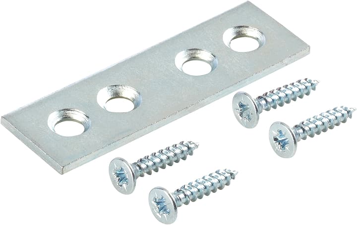 Image of Verstärkungsplatte mit Schraube verzinkt 50 x 14 mm Verstärkungsplatten bei Do it + Garden von Migros