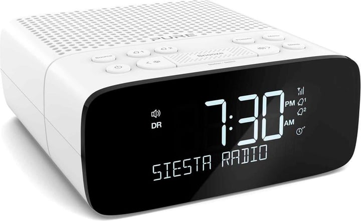 Pure Siesta S2 - Blanc Radio réveil Siesta S2 - Blanc Radio réveil Pure 785300127368 Photo no. 1