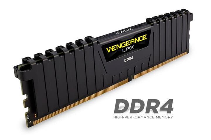 Corsair mémoire vive (RAM) Vengeance LPX noir 2x 8Go DDR4 2666 MHz mémoire vive (RAM) Vengeance LPX noir 2x 8Go DDR4 2666 MHz Corsair 785300129187 Photo no. 1