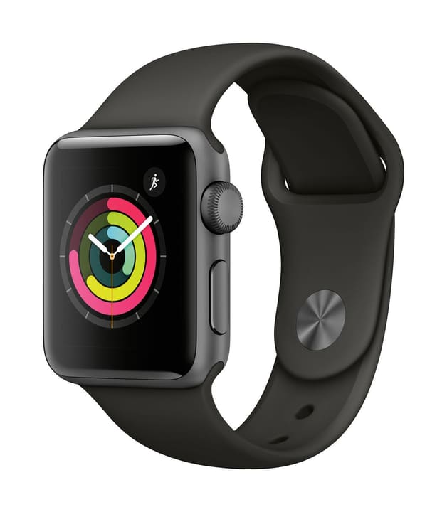 Apple Watch Series 3 GPS 38mm spacegray/gray Watch Series 3 GPS 38mm spacegray/gray Apple 785300130000 Photo no. 1