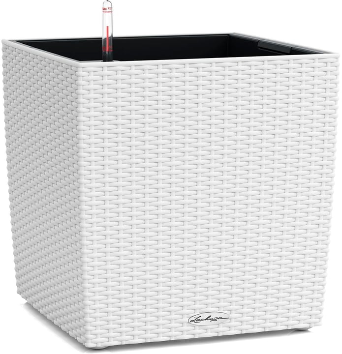 Image of Lechuza Blumentopf Cube Cottage 30 Weiss