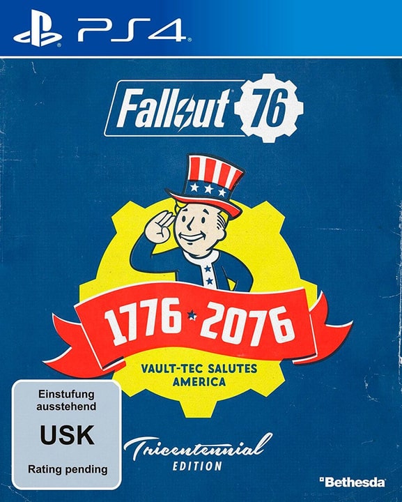 PS4 - Fallout 76 - Tricentennial Edition (F) Box PS4 - Fallout 76 - Tricentennial Edition (F) Box 785300139076 Langue Français Plate-forme Sony PlayStation 4 Photo no. 1