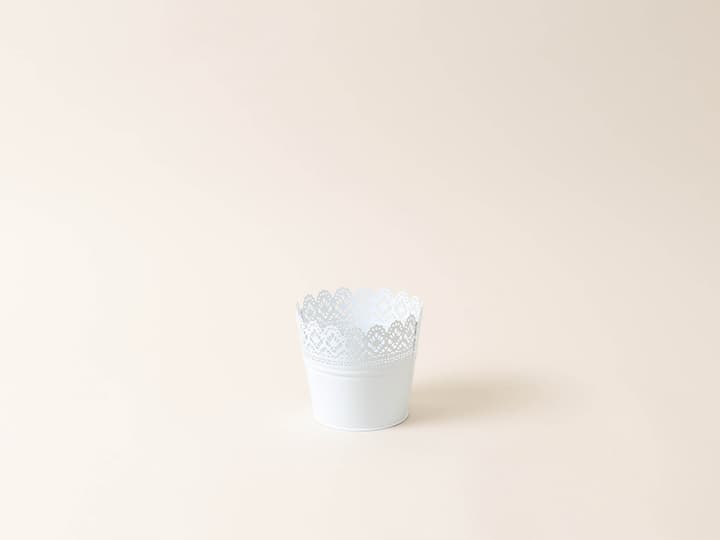 Image of I AM CREATIVE Blumentopf mit Spitzenkante Zinktopf bei Do it + Garden von Migros