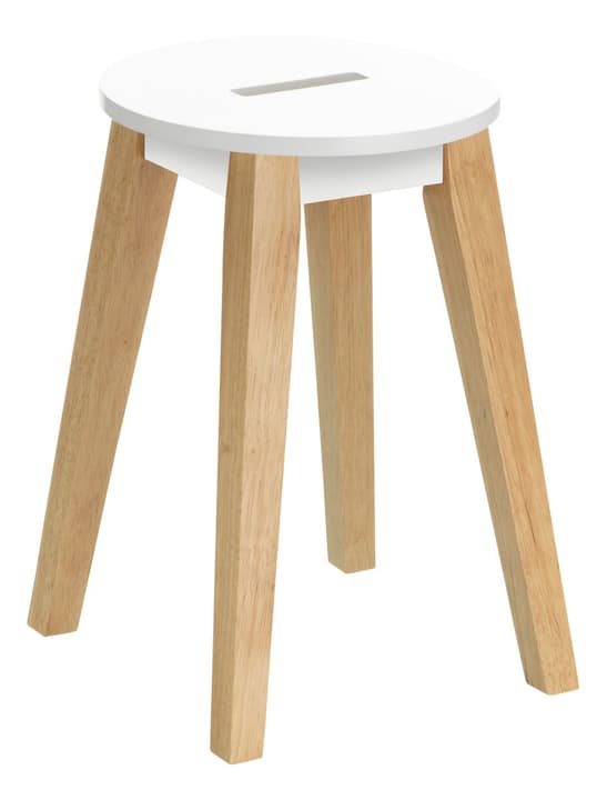 SABATO Sgabello SABATO Sgabello 402351400010 Dimensioni L: 45.0 cm x P: 45.0 cm x A: 47.0 cm Colore Bianco N. figura 1
