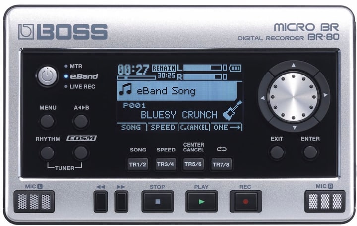 Boss BR-80 Digital Recorder BR-80 Digital Recorder Boss 785300150511 Bild Nr. 1