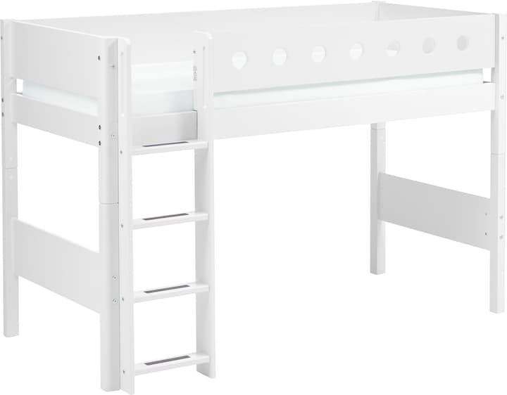 Flexa WHITE Lit demi-hauteur WHITE Lit demi-hauteur Flexa 404967000000 Dimensions L: 110.0 cm x P: 210.0 cm x H: 143.0 cm Couleur Blanc Photo no. 1