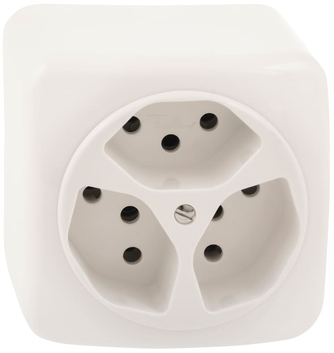 Image of Feller STANDARDdue AP 3xT13 Steckdose bei Do it + Garden von Migros