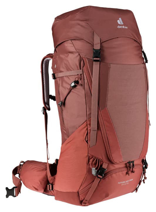 Image of Deuter Futura Air Trek 55 + 1 Damen-Trekkingrucksack dunkelrot bei Migros SportXX