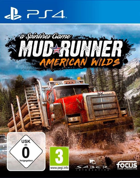 PS4 - Spintires : MudRunner American Wilds Edition F Box PS4 - Spintires : MudRunner American Wilds Edition F Box 785300139893 N. figura 1