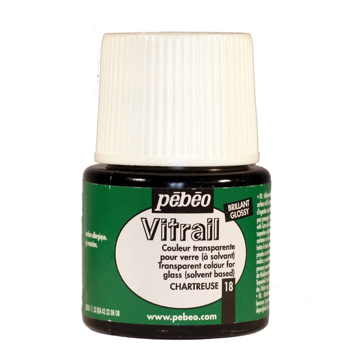 Image of Pébéo Vitrail glossy chartreuse 18 Glasfarbe