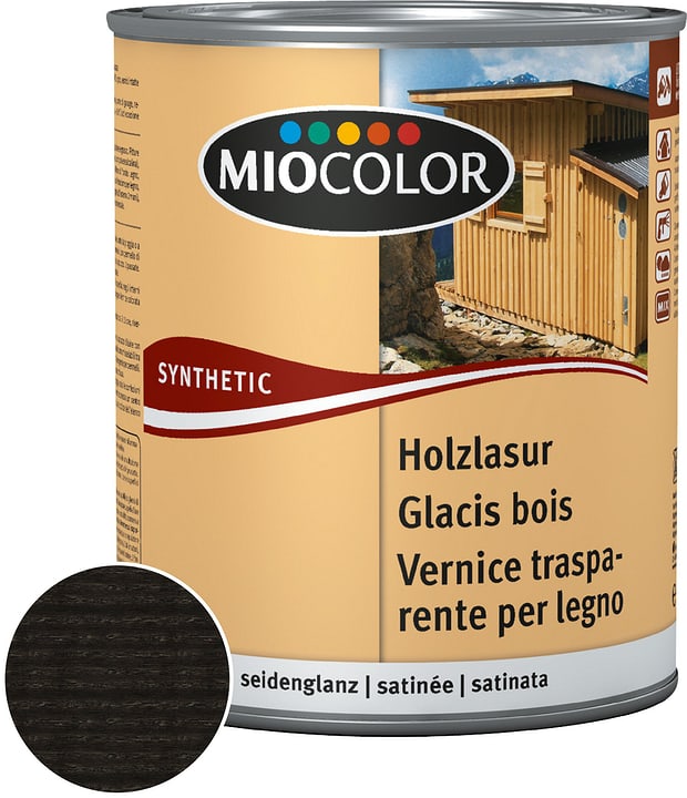 Image of Miocolor Holzlasur Ebenholz 750 ml bei Do it + Garden von Migros