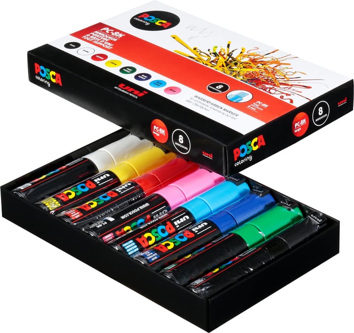 Image of Pebeo 8 Posca 8Mm Sortiert bei Do it + Garden von Migros