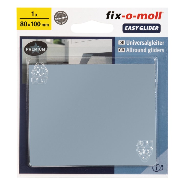Image of Fix-O-Moll Universalgleiter 1.5 mm / 100 x 80 1