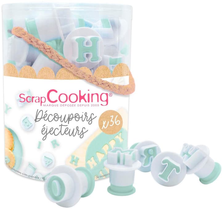 Image of ScrapCooking Buchstaben Stempel