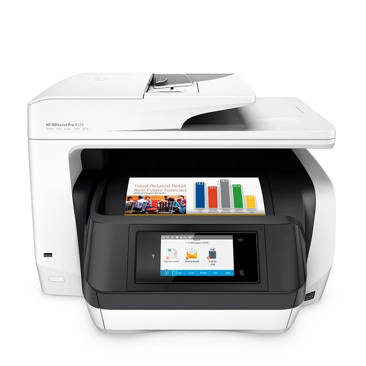 HP OfficeJet Pro 8720 e-AiO Imprimante / scanner / copieur / télécopie OfficeJet Pro 8720 e-AiO Imprimante / scanner / copieur / télécopie HP 797276000000 Photo no. 1