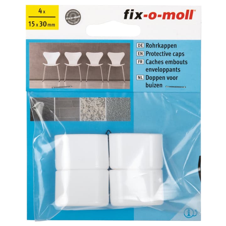 Image of Fix-O-Moll Rohrkappe 30 x 15 mm 4 Rohrkappen bei Do it + Garden von Migros