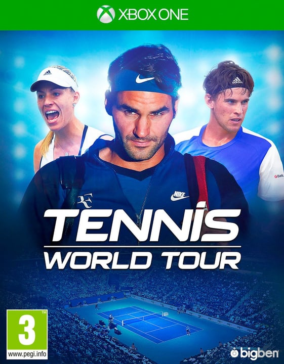 Xbox One - Tennis World Tour (D/F) Box Xbox One - Tennis World Tour (D/F) Box 785300132951 Photo no. 1