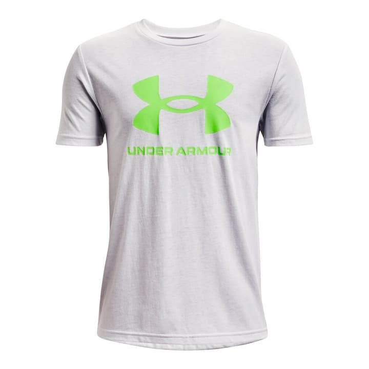 Image of Under Armour Sportstyle Logo SS Fitnessshirt hellgrau bei Migros SportXX