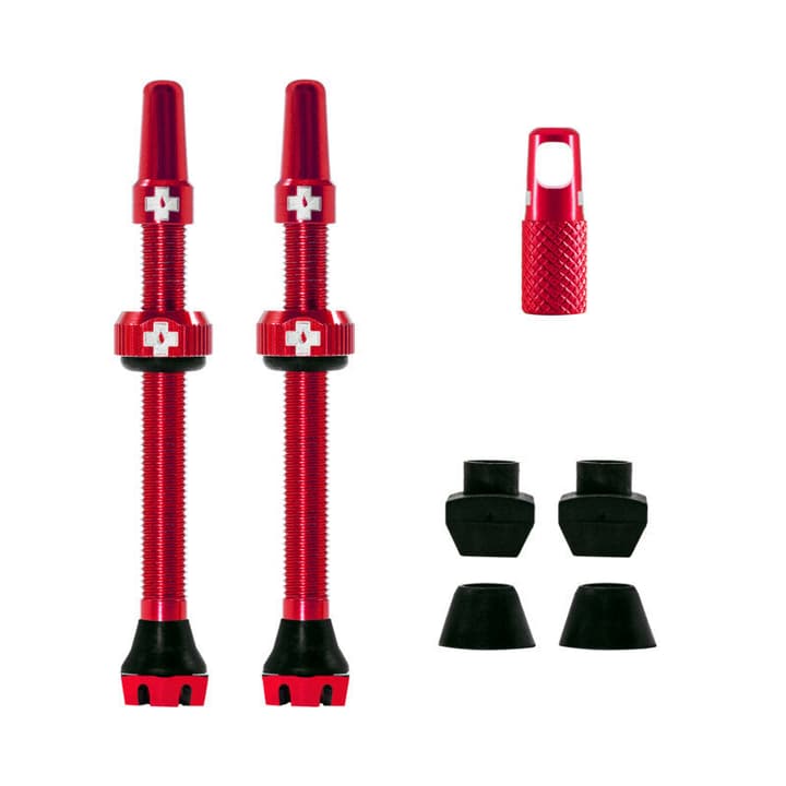 Image of MucOff V2 Tubeless Ventil Kit 60mm Ventile & Zubehör rot bei Migros SportXX