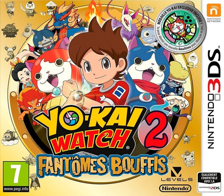 3DS - Yo-Kai Watch 2: Fantômes Bouffis Box 3DS - Yo-Kai Watch 2: Fantômes Bouffis Box 785300122031 N. figura 1