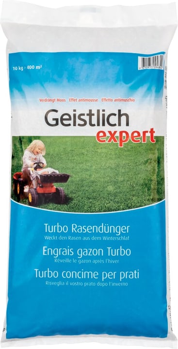 Image of Hauert Geistlich Turbo Rasendünger, 10 kg Rasendünger bei Do it + Garden von Migros