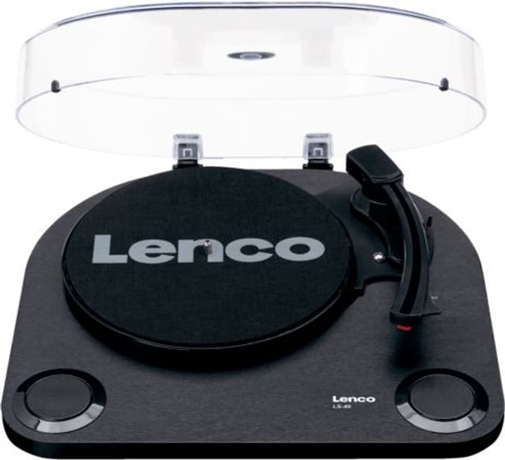 Lenco LS-40 - Schwarz Plattenspieler LS-40 - Schwarz Plattenspieler Lenco 785300148624 Bild Nr. 1