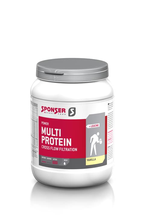 Sponser Multi Protein CFF 850g Poudre multiprotéinée avec leucine, vitamines et édulcorants, arôme Vanille. Multi Protein CFF 850g Poudre multiprotéinée avec leucine, vitamines et édulcorants, arôme Vanille. Sponser 471932300100 Goût vanilla Photo no. 1
