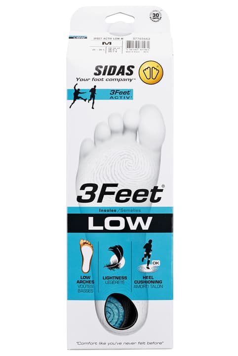 Image of Sidas 3Feet Activ LOW Sport Einlegesohle blau bei Migros SportXX