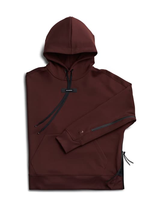 Image of On Hoodie Freizeithoodie bordeaux