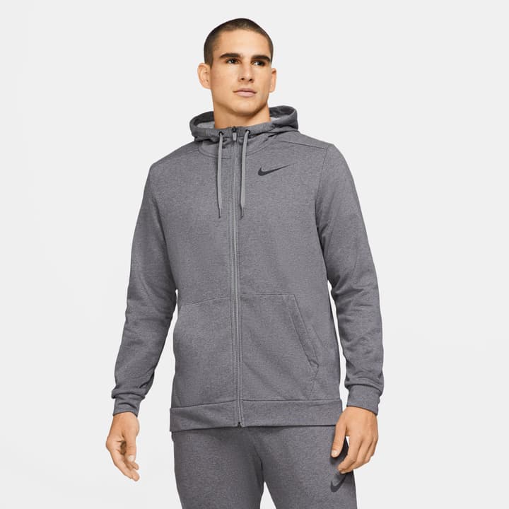 Image of Nike Dri-FIT Hoodie FZ Trainingsjacke kohle bei Migros SportXX