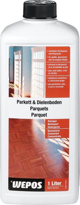 Wepos Parkett & Dielen Reiniger Konzentrat Parkett & Dielen Reiniger Konzentrat Wepos 661448900000 Bild Nr. 1