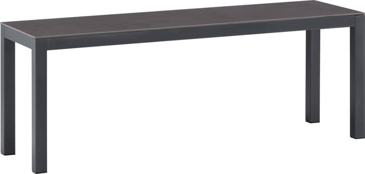 Image of LOCARNO, 140 cm, Gestell Anthrazit, Platte Keramik Sitzbank