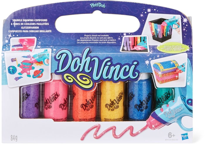 Doh Vinci Tubes à paillettes Doh Vinci Tubes à paillettes 746118000000 Photo no. 1