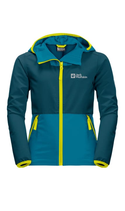 Image of Jack Wolfskin Turbulence Softshelljacke marine