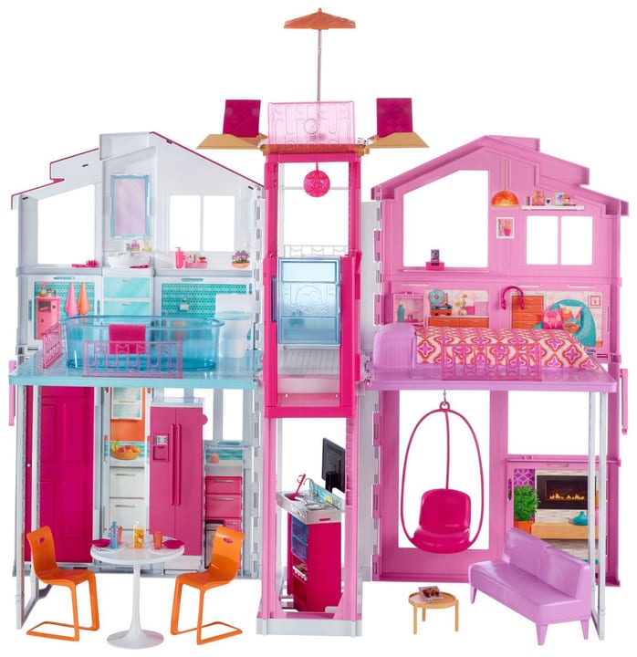 Barbie Barbie 3-Etagen Stadthaus Barbie 3-Etagen Stadthaus Barbie 74793470000016 Bild Nr. 1