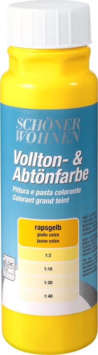 Image of Schöner Wohnen Vollton- und Abtönfarbe Rapsgelb 250 ml