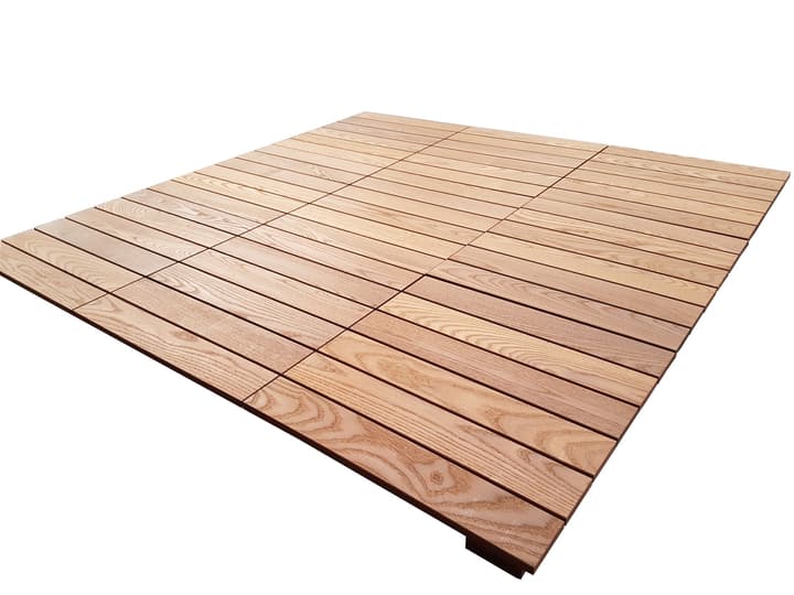 HolzZollhaus Griglia in legno di frassino trattato termicamente 50 x 50 cm Griglia in legno di frassino trattato termicamente 50 x 50 cm HolzZollhaus 647150400000 N. figura 1