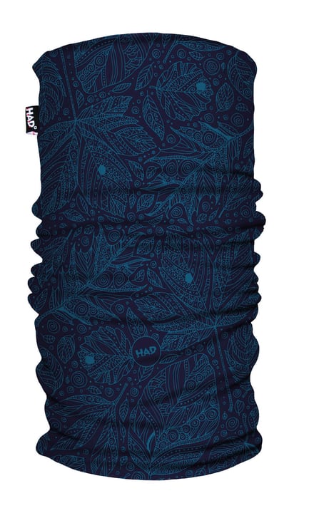 Image of Had HAD Printed Fleece Tube Schaltuch dunkelblau