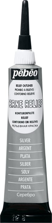Image of Pébéo Cerne Relief Konturenpaste Silber 20ml bei Do it + Garden von Migros