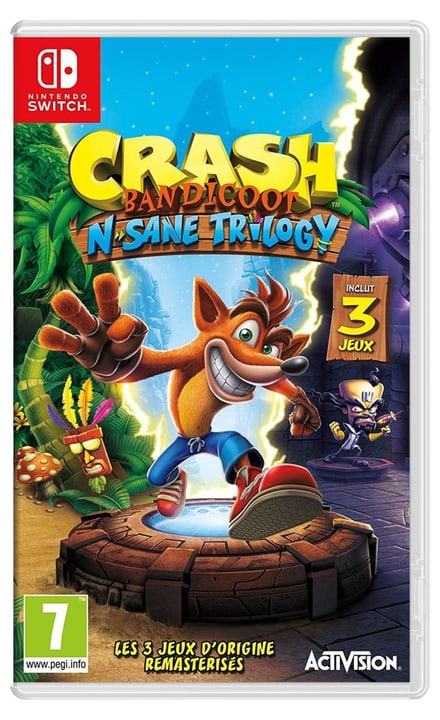Switch - Crash Bandicoot N. Sane Trilogy Box Switch - Crash Bandicoot N. Sane Trilogy Box 785300133456 Lingua Francese Piattaforma Nintendo Switch N. figura 1