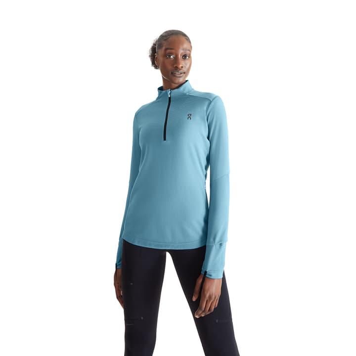 Image of On W Climate Shirt Laufshirt denim
