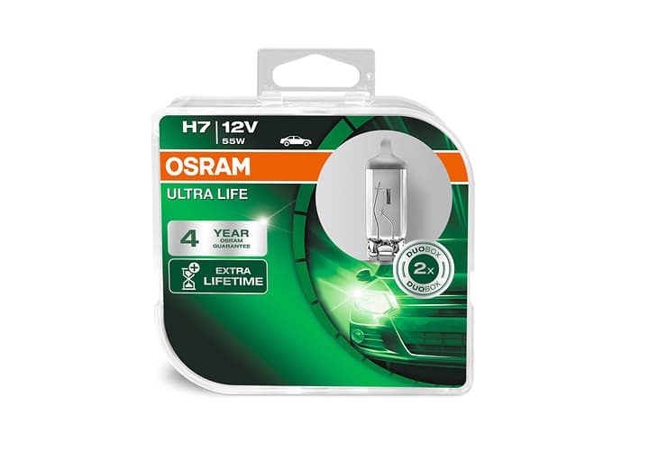 Image of Osram Ultra Life H7 Duobox Autolampe