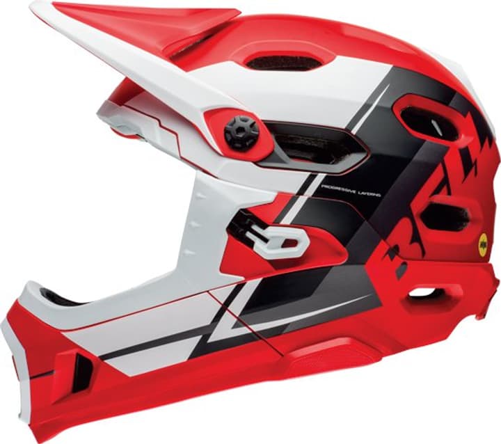 Bell Super DH Casque de velo Super DH Casque de velo Bell 465009455130 Couleur rouge Taille 55-59 Photo no. 1